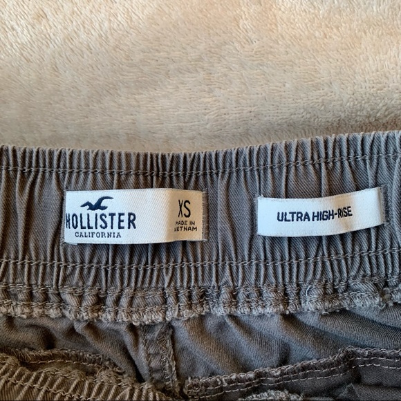 Hollister Ultra High-Rise Chambray Joggers - Picture 4 of 5